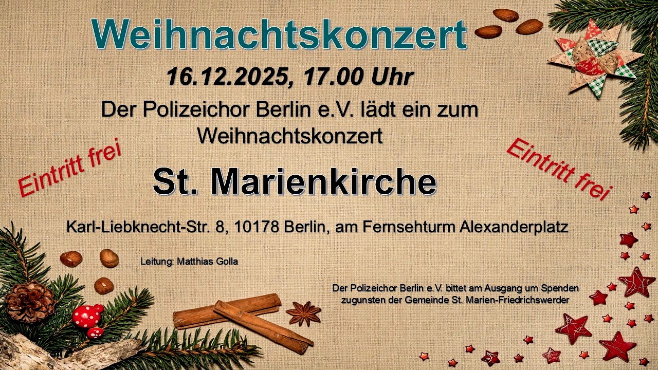 Poster Marienkirche 2025